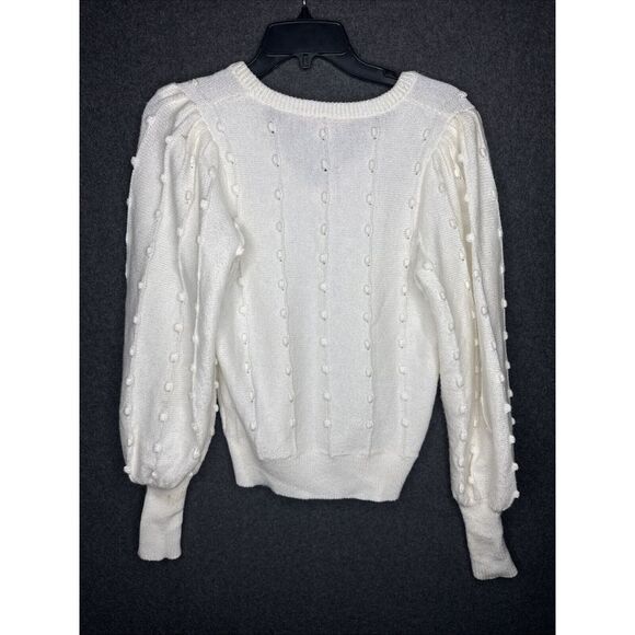 Lilly Pulitzer Zandra Resort White Sweater Size Small V Neck Pull Over - Picture 7 of 7